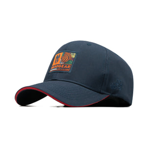 HEAD GEAR NAVY BLUE PATCH EDITION SANDWICH CAP