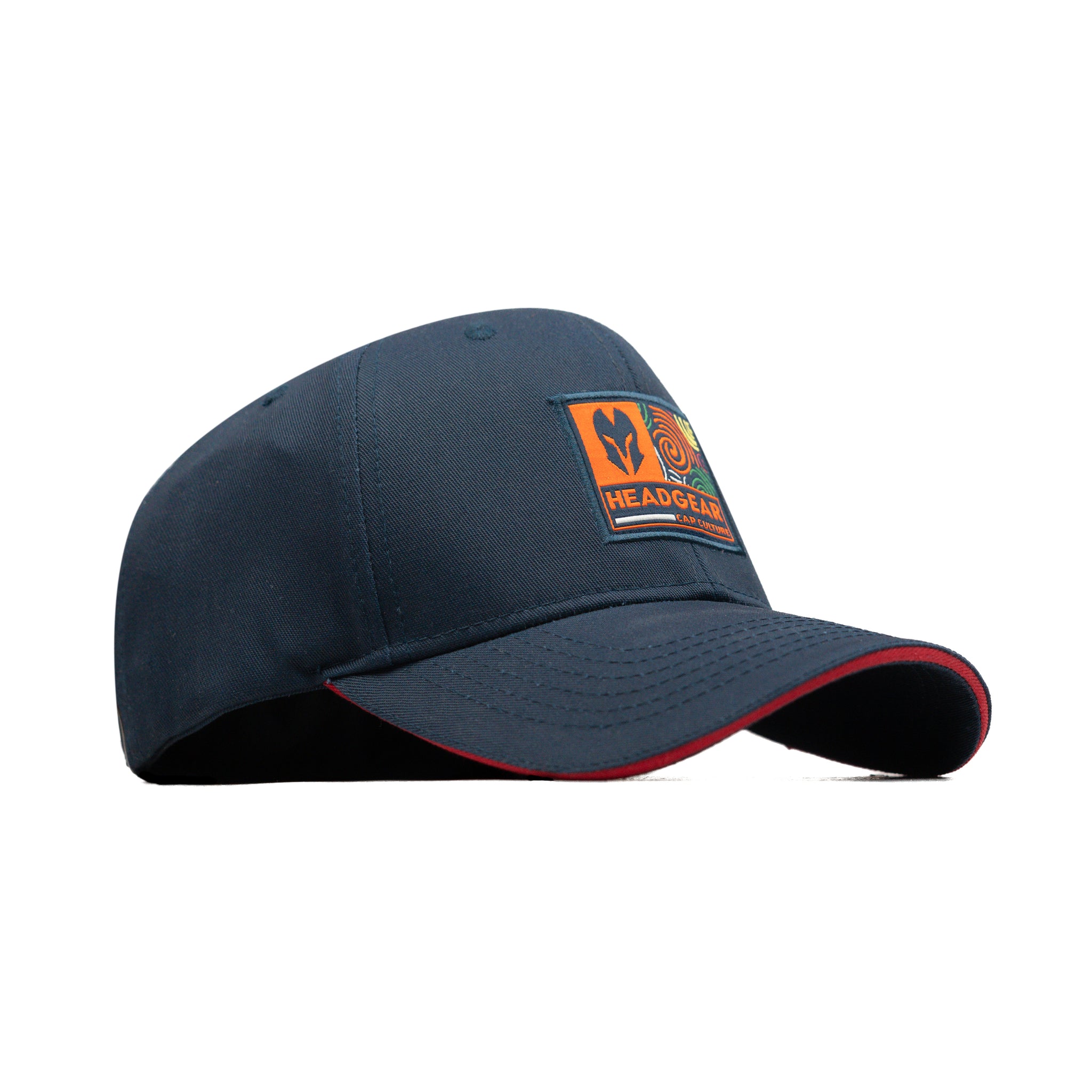 HEAD GEAR NAVY BLUE PATCH EDITION SANDWICH CAP