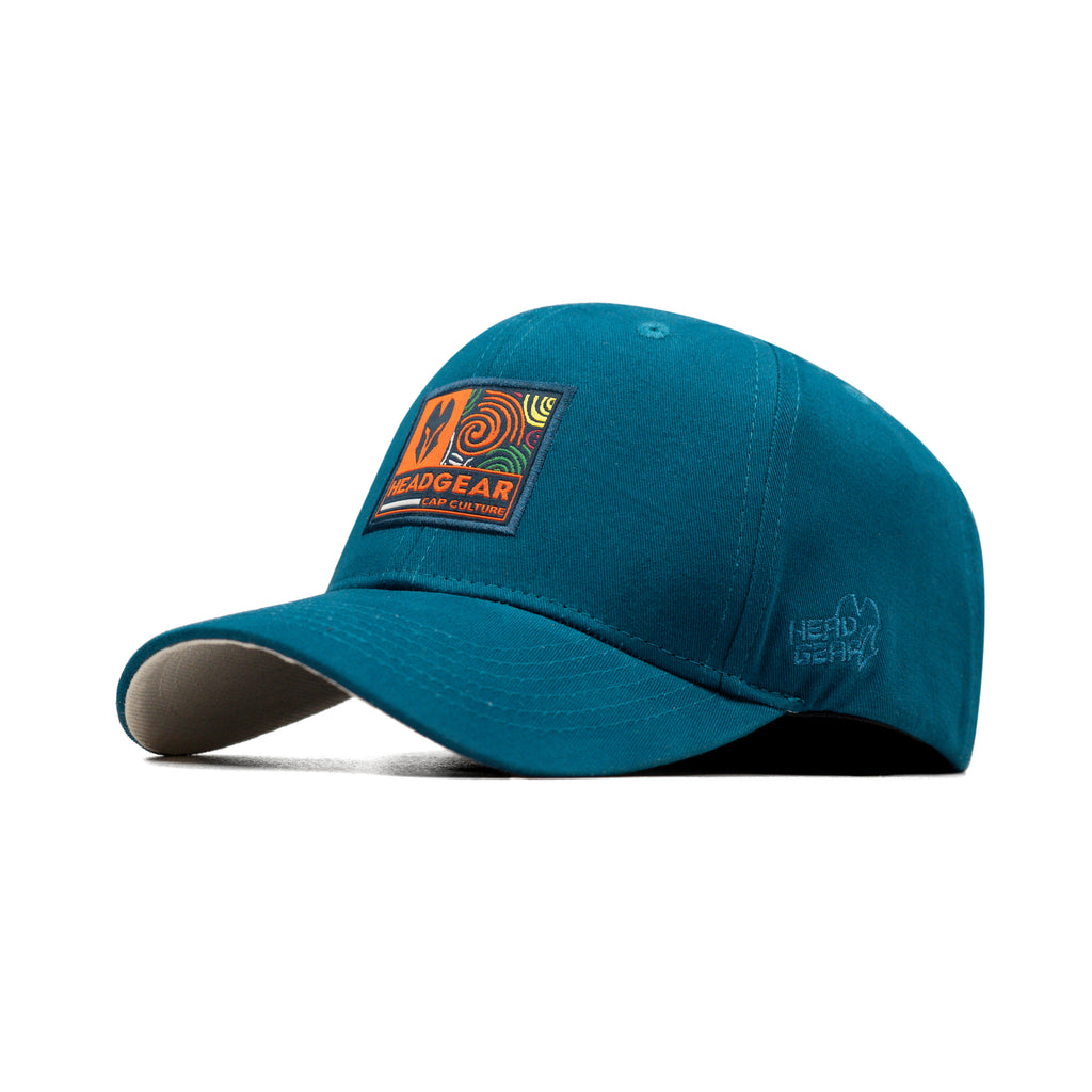 HEAD GEAR DEEP SEA GREEN PATCH EDITION CAP