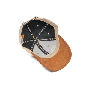 HEAD GEAR DHAKA BEIGE BROWN CAP