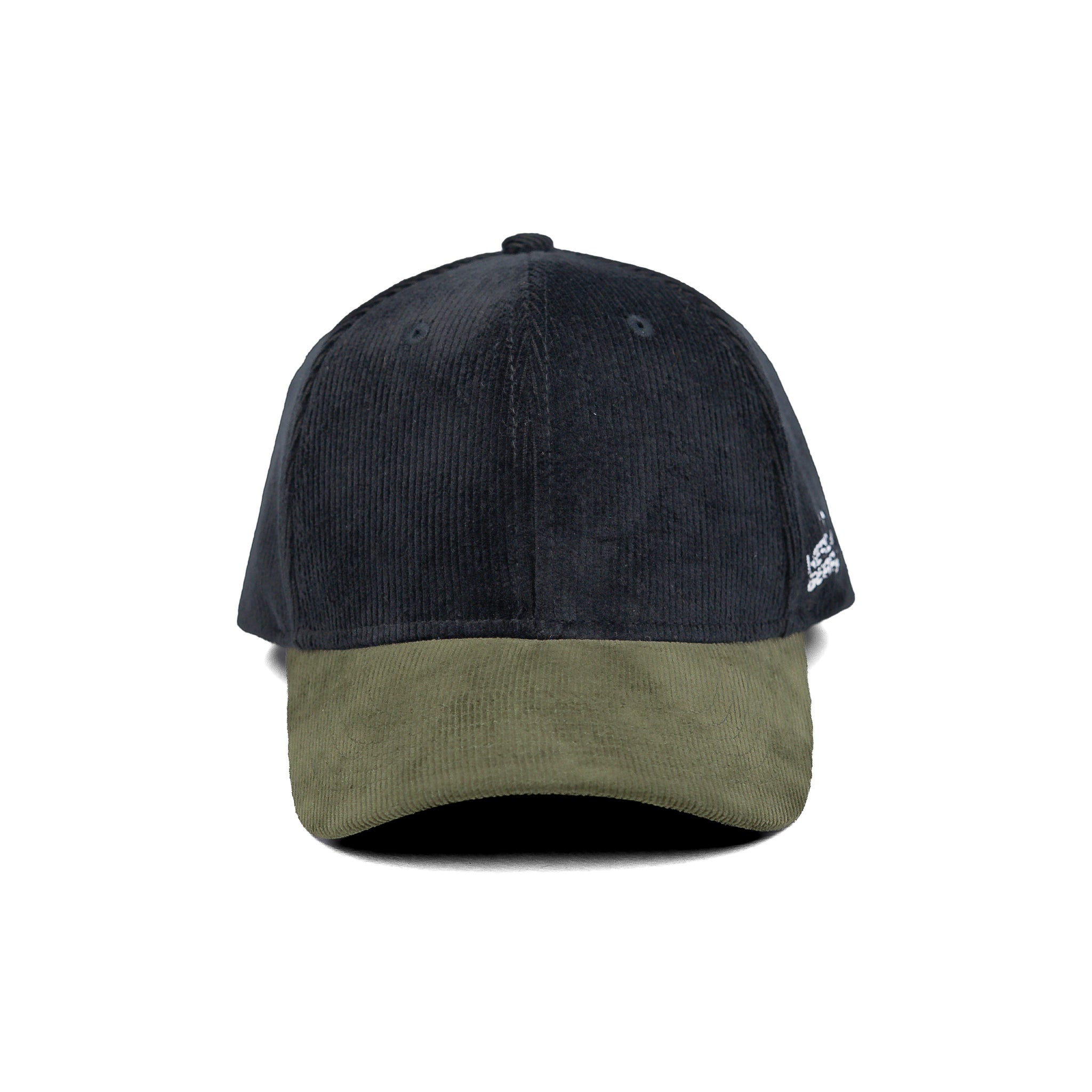 HEAD GEAR BLACK OLIVE DUAL TONE CORD CAP