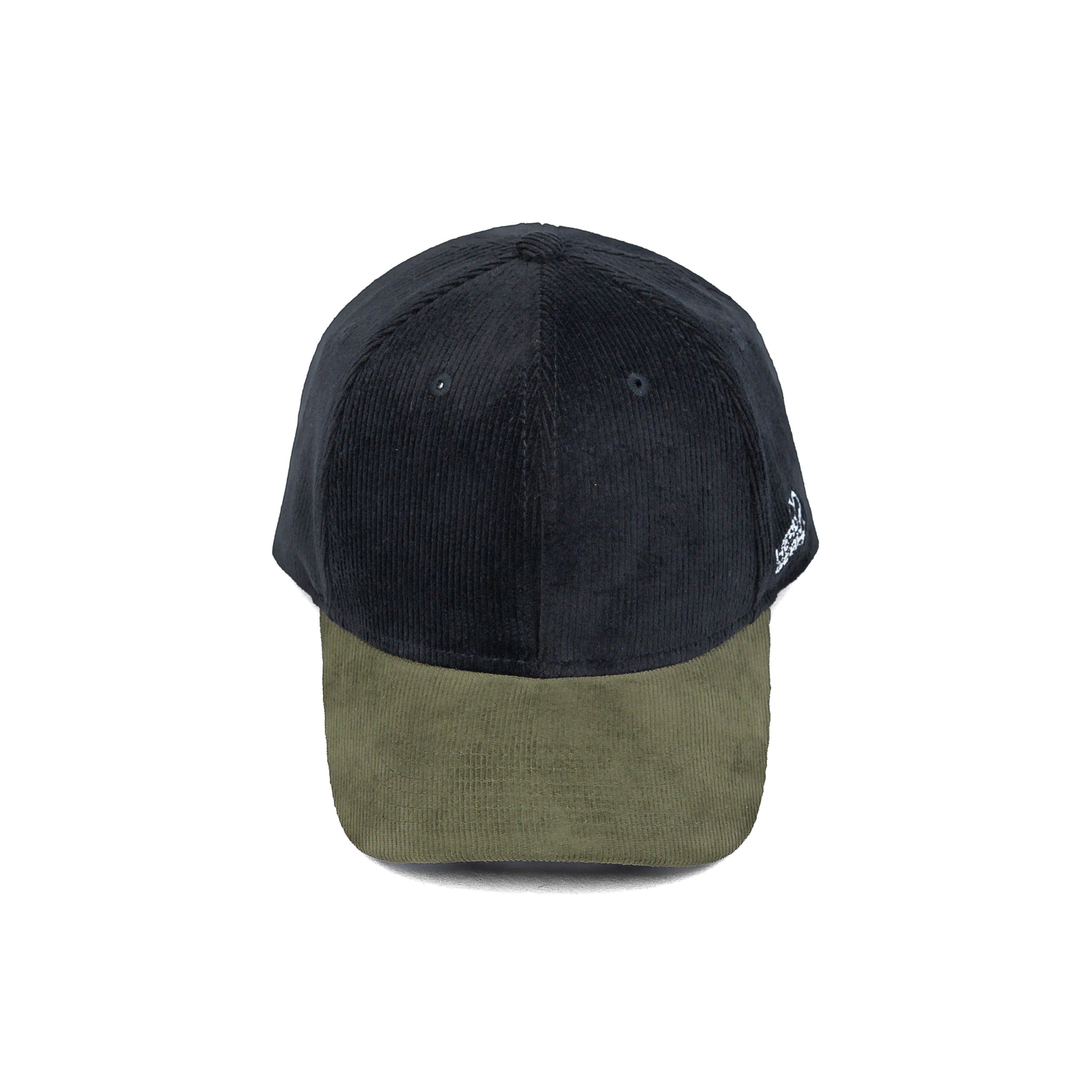 HEAD GEAR BLACK OLIVE DUAL TONE CORD CAP