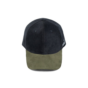 HEAD GEAR BLACK OLIVE DUAL TONE CORD CAP