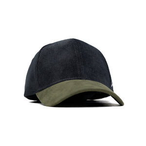 HEAD GEAR BLACK OLIVE DUAL TONE CORD CAP