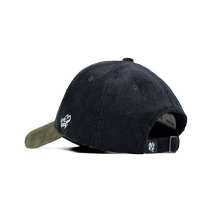 HEAD GEAR BLACK OLIVE DUAL TONE CORD CAP