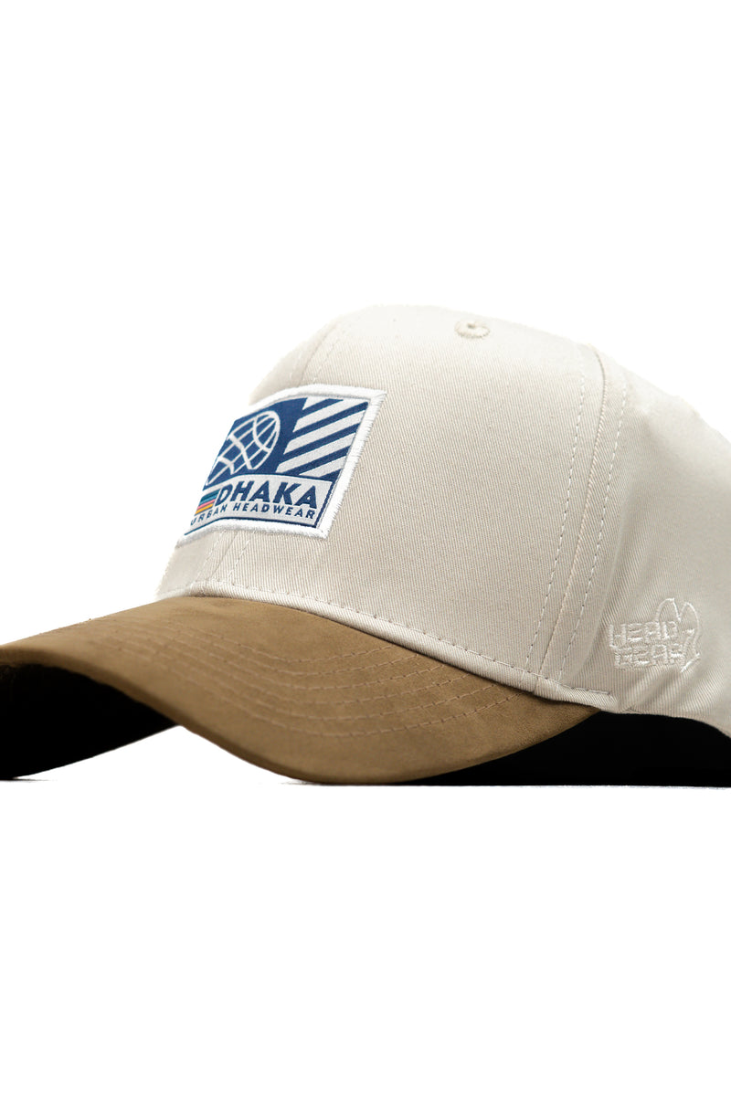 HEAD GEAR DHAKA OFF-WHITE PATCH EDITION CAP