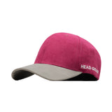 HEAD GEAR PINK GREY DUAL TONE STRUCTURED CAP