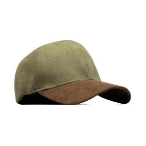HEAD GEAR OLIVE BROWN DUAL TONE STRUCTURED CAP