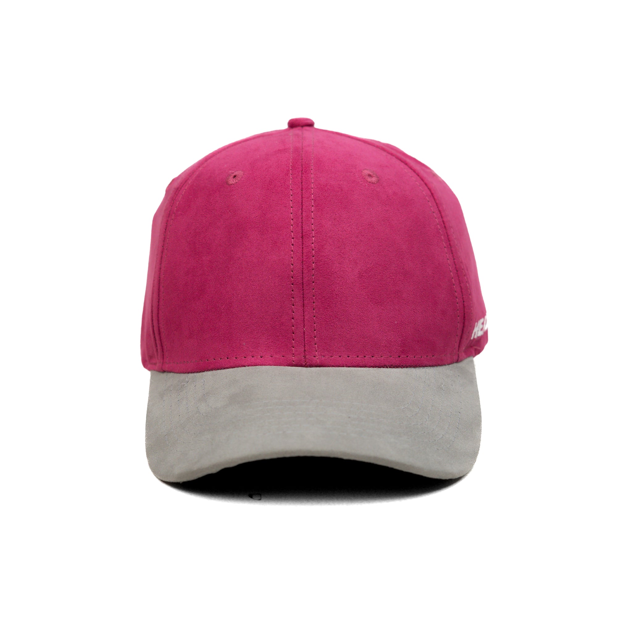 HEAD GEAR PINK GREY DUAL TONE STRUCTURED CAP