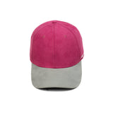 HEAD GEAR PINK GREY DUAL TONE STRUCTURED CAP