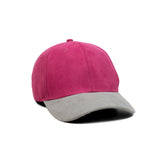 HEAD GEAR PINK GREY DUAL TONE STRUCTURED CAP