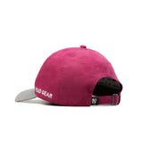HEAD GEAR PINK GREY DUAL TONE STRUCTURED CAP