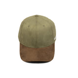HEAD GEAR OLIVE BROWN DUAL TONE STRUCTURED CAP