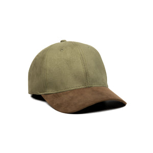 HEAD GEAR OLIVE BROWN DUAL TONE STRUCTURED CAP