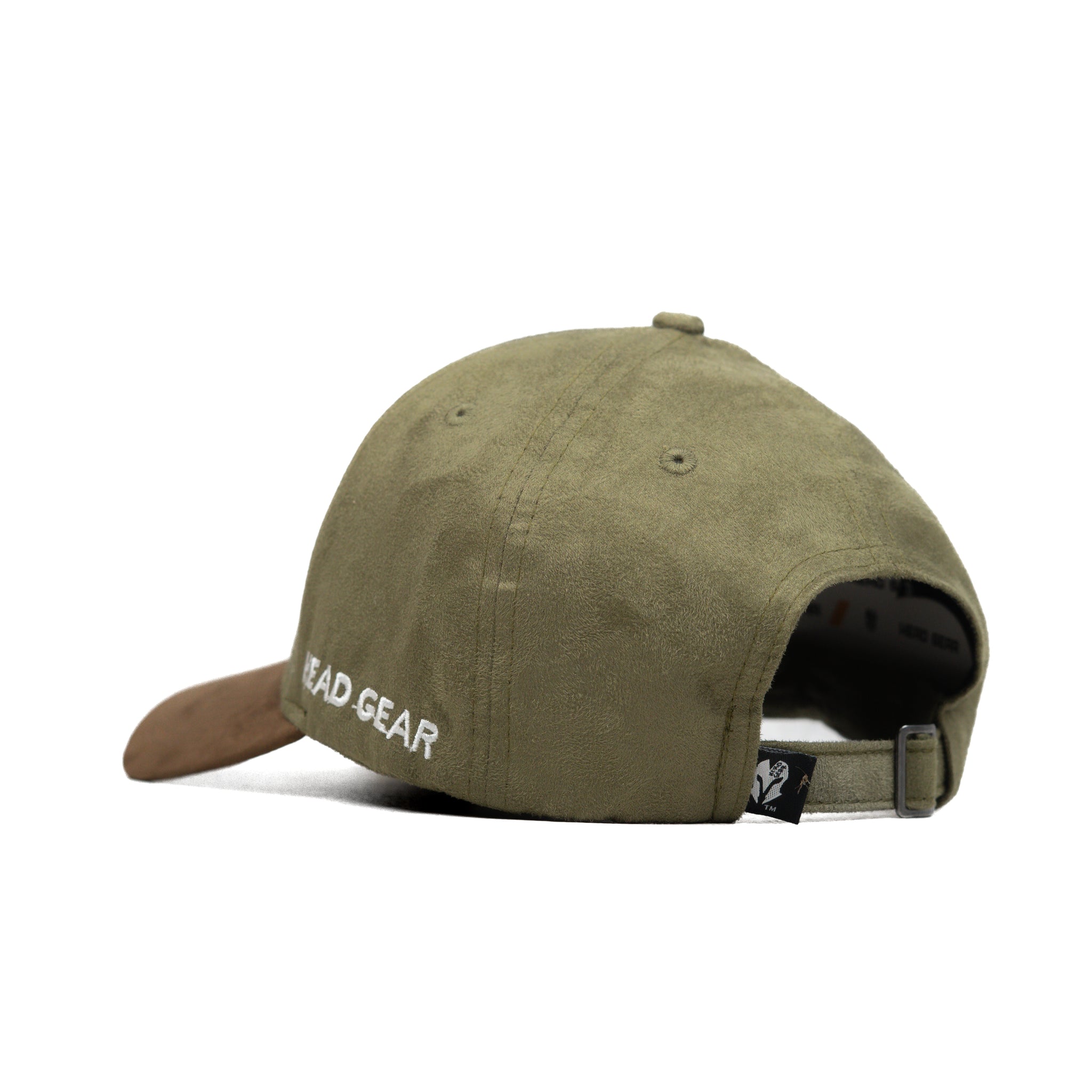HEAD GEAR OLIVE BROWN DUAL TONE STRUCTURED CAP