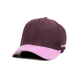 HEAD GEAR PURPLE PINK DUAL TONE STRUCTURED CAP