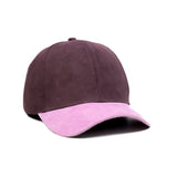 HEAD GEAR PURPLE PINK DUAL TONE STRUCTURED CAP
