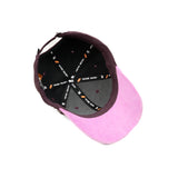 HEAD GEAR PURPLE PINK DUAL TONE STRUCTURED CAP