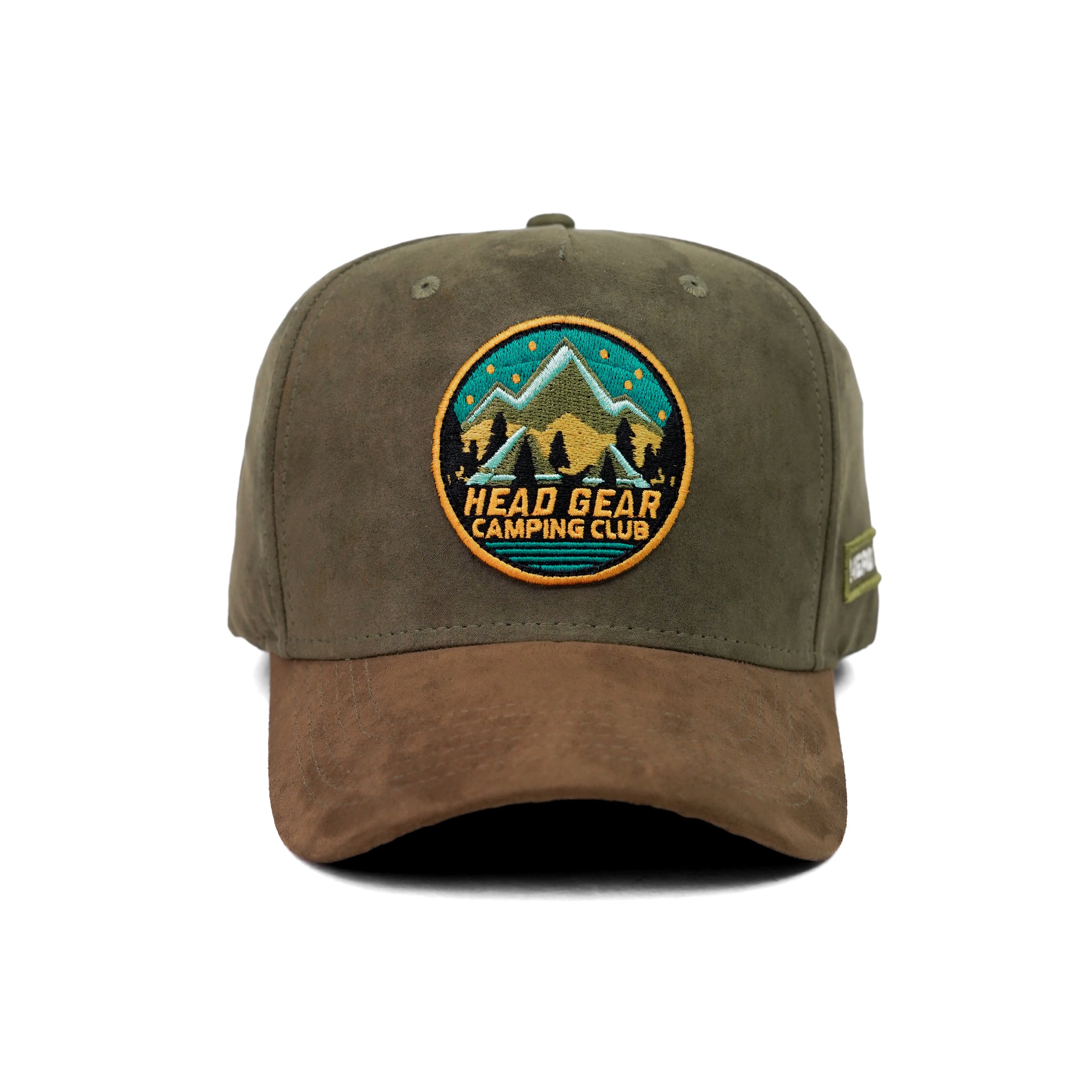HEAD GEAR CAMPING CLUB 3D PATCH PREMIUM HIGH CROWN CAP