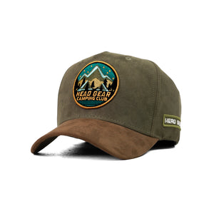 HEAD GEAR CAMPING CLUB 3D PATCH PREMIUM HIGH CROWN CAP