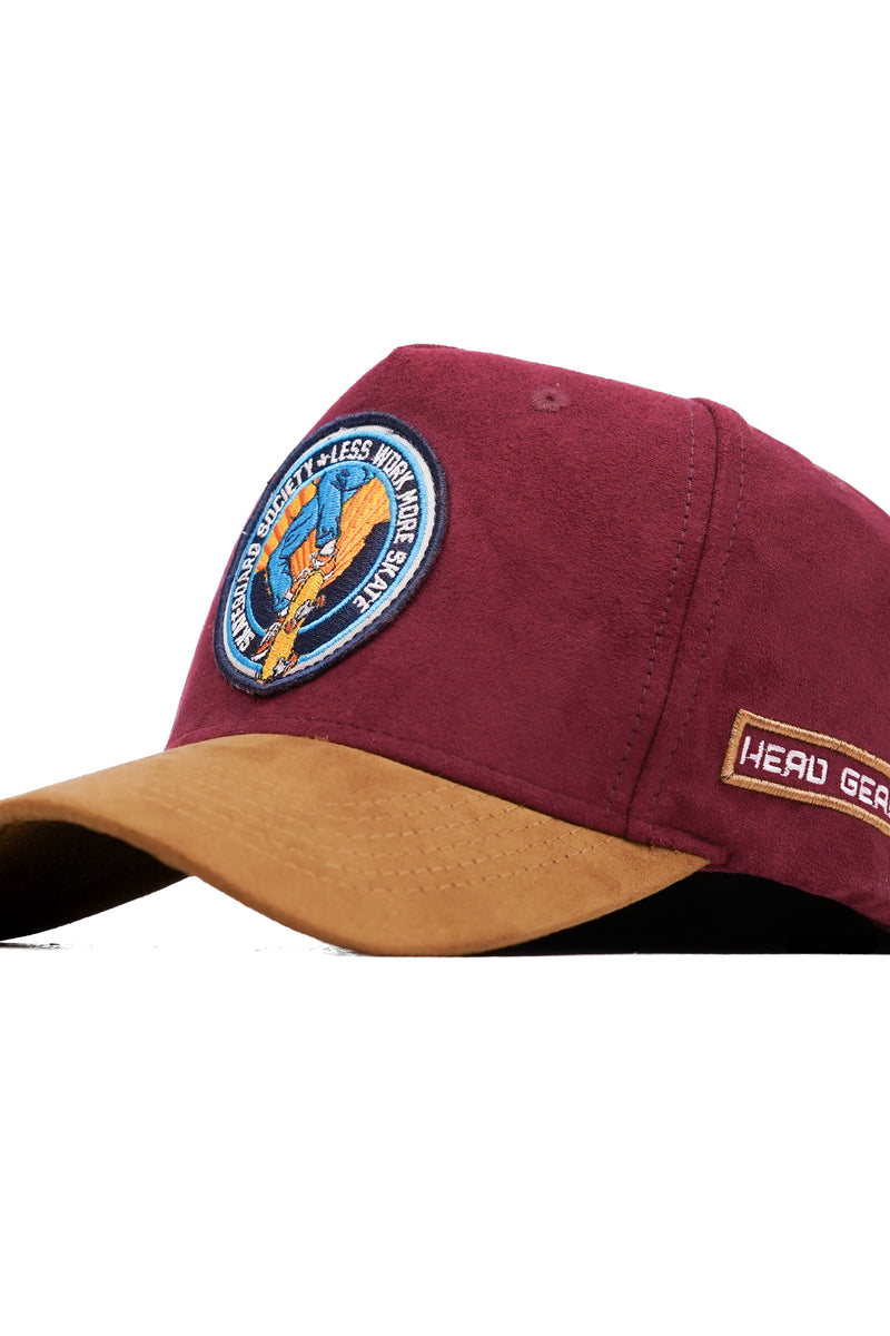 HEAD GEAR SKATE 3D PATCH PREMIUM HIGH CROWN CAP