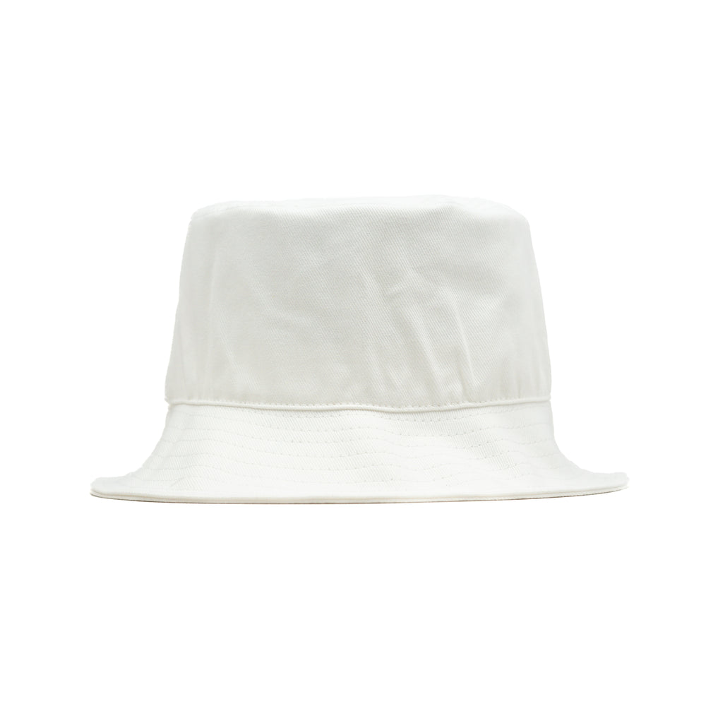HEAD GEAR BASIC WHITE BUCKET HAT