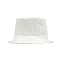 HEAD GEAR BASIC WHITE BUCKET HAT