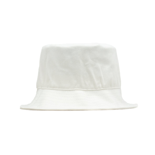 HEAD GEAR BASIC WHITE BUCKET HAT