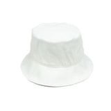 HEAD GEAR BASIC WHITE BUCKET HAT