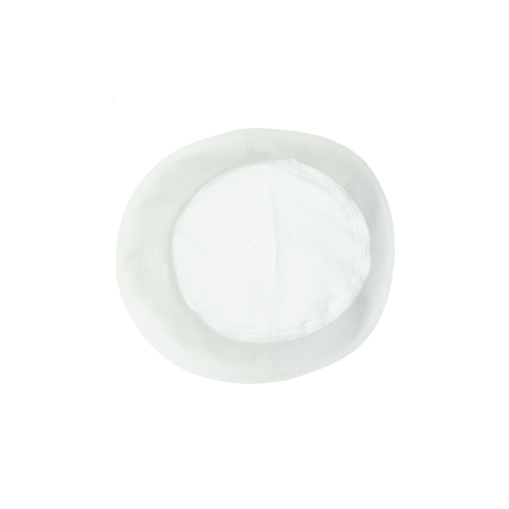 HEAD GEAR BASIC WHITE BUCKET HAT