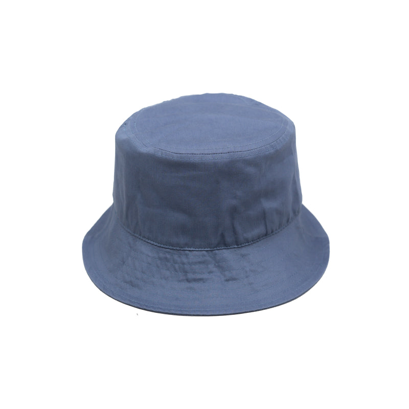 HEAD GEAR BASIC BLUE GREY BUCKET HAT