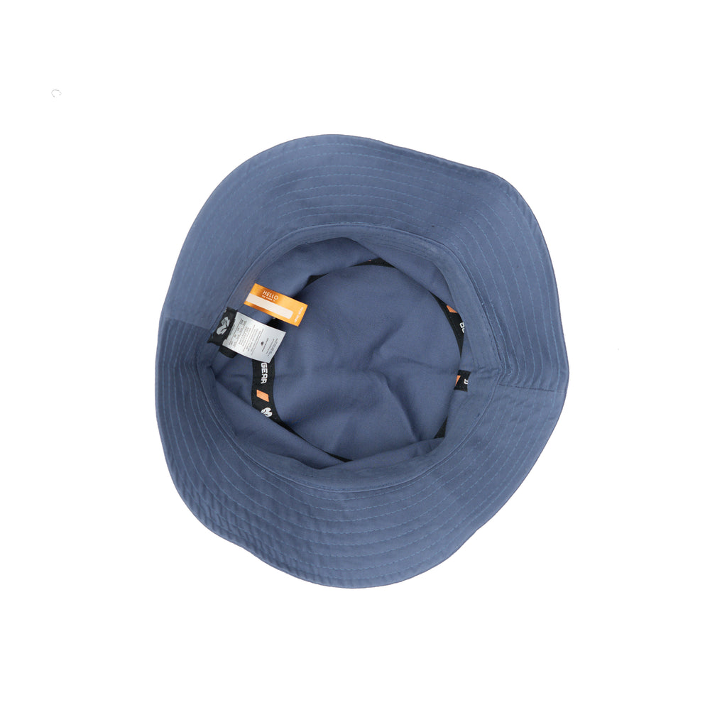 HEAD GEAR BASIC BLUE GREY BUCKET HAT
