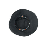 HEAD GEAR BASIC BLACK BUCKET HAT