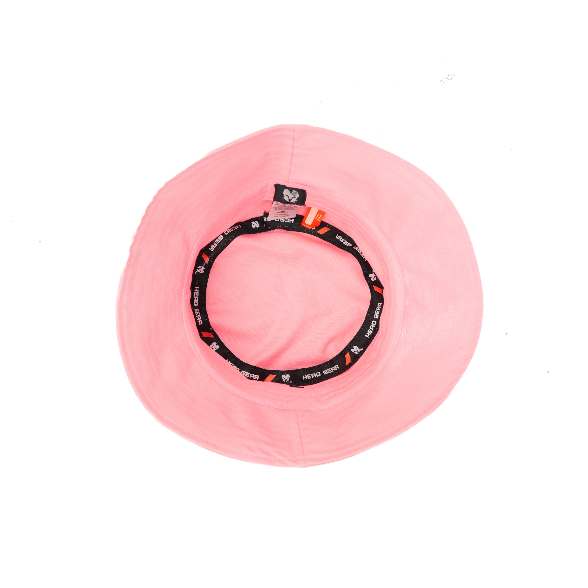 HEAD GEAR BASIC PINK BUCKET HAT