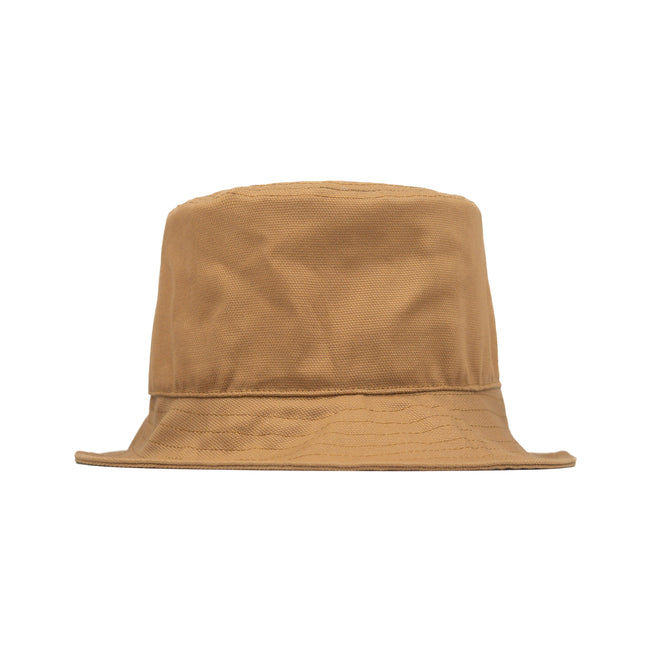 HEAD GEAR BASIC BROWN BUCKET HAT