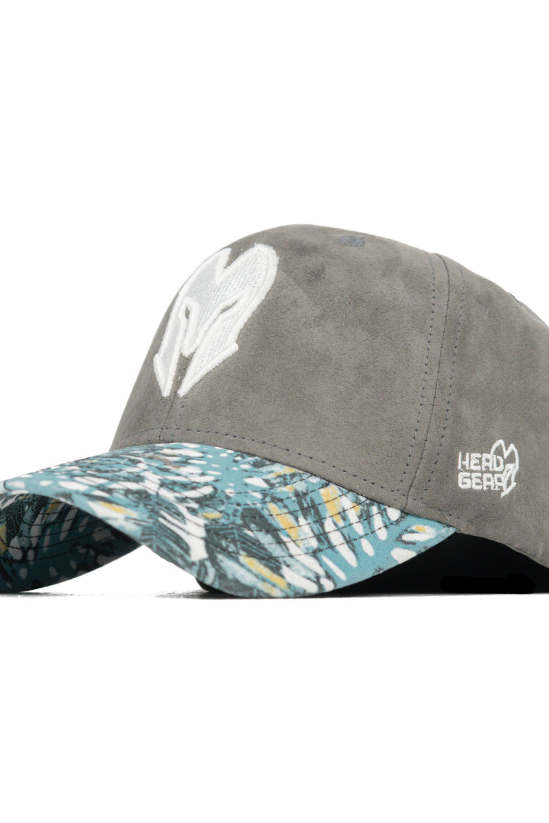 HEAD GEAR GREY REDEFINED SUEDE CAP