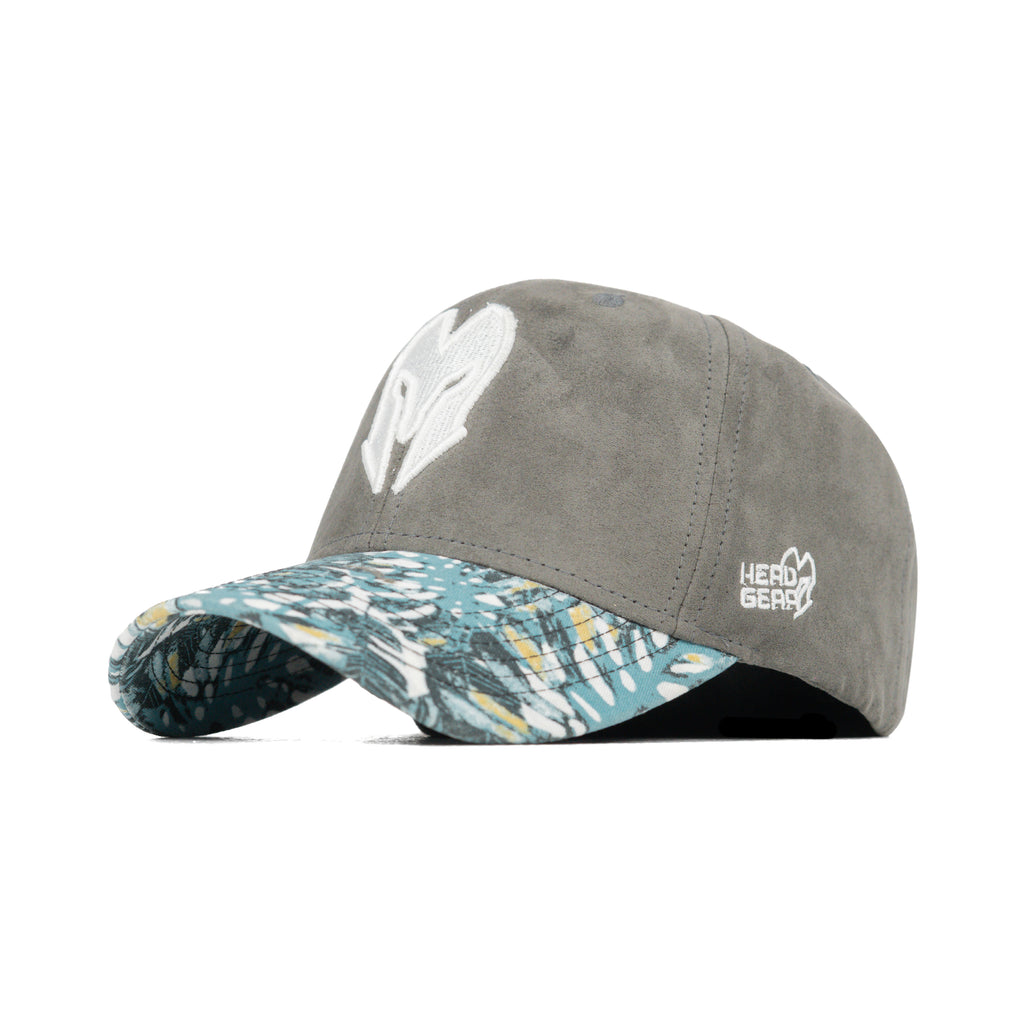 HEAD GEAR GREY REDEFINED SUEDE CAP