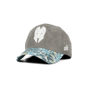 HEAD GEAR GREY REDEFINED SUEDE CAP