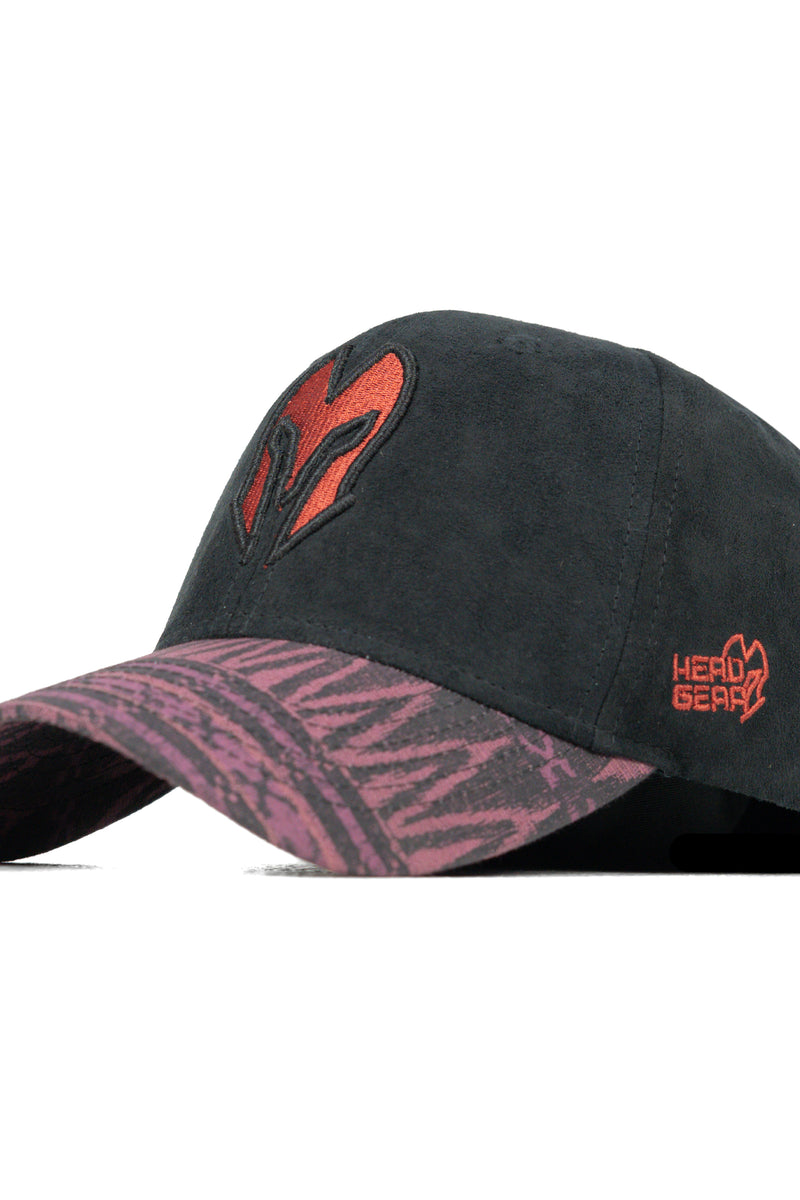 HEAD GEAR BLACK REDEFINED SUEDE CAP