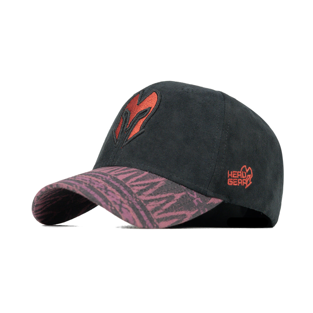 HEAD GEAR BLACK REDEFINED SUEDE CAP