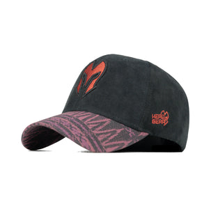 HEAD GEAR BLACK REDEFINED SUEDE CAP