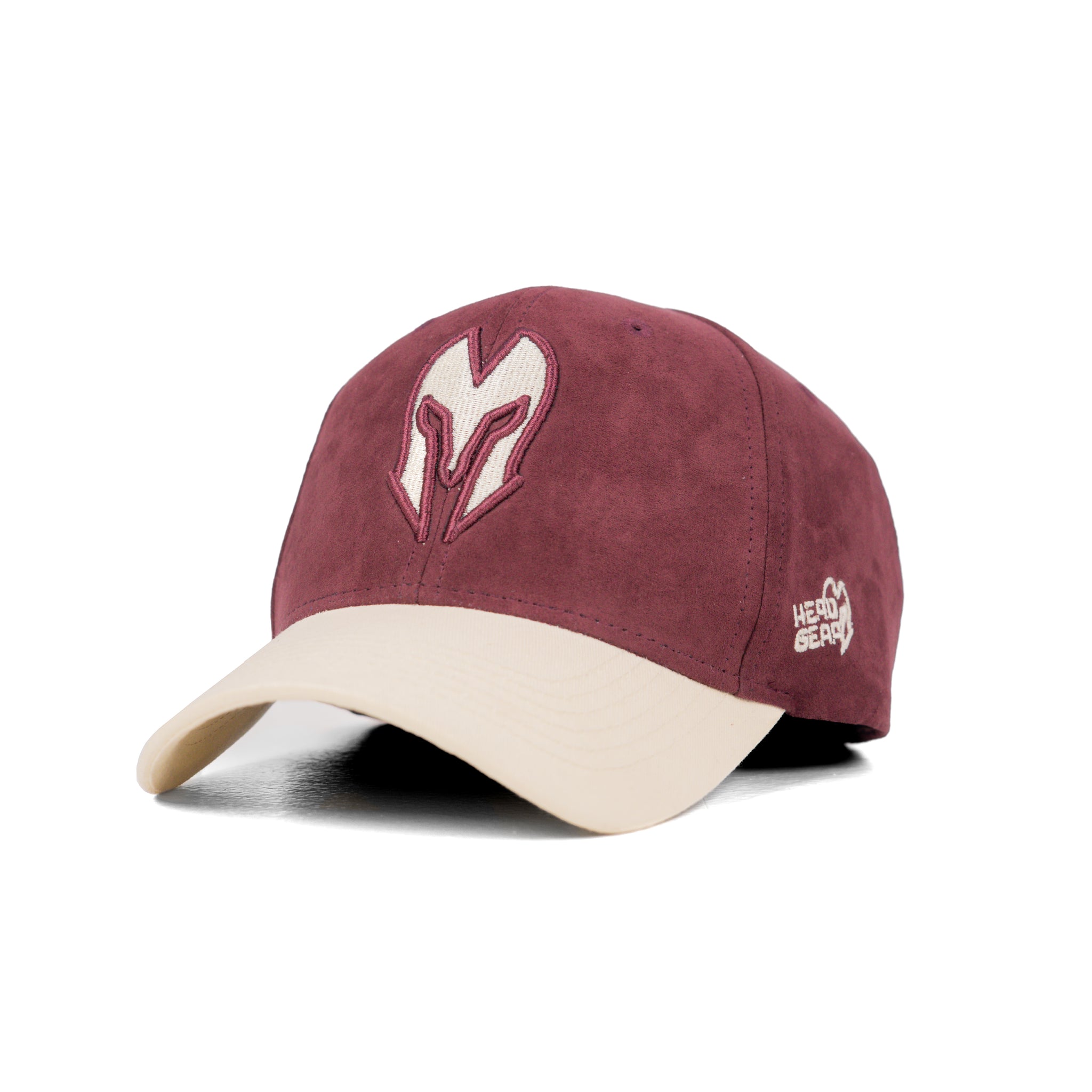 HEAD GEAR RED WINE REDEFINED SUEDE CAP
