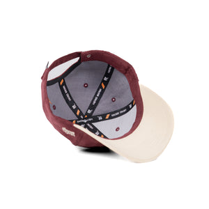 HEAD GEAR RED WINE REDEFINED SUEDE CAP