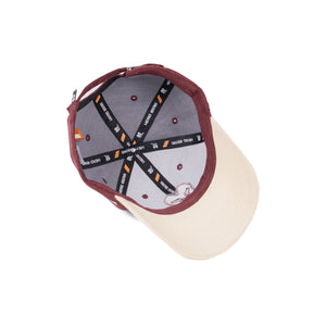 HEAD GEAR RED WINE REDEFINED SUEDE CAP