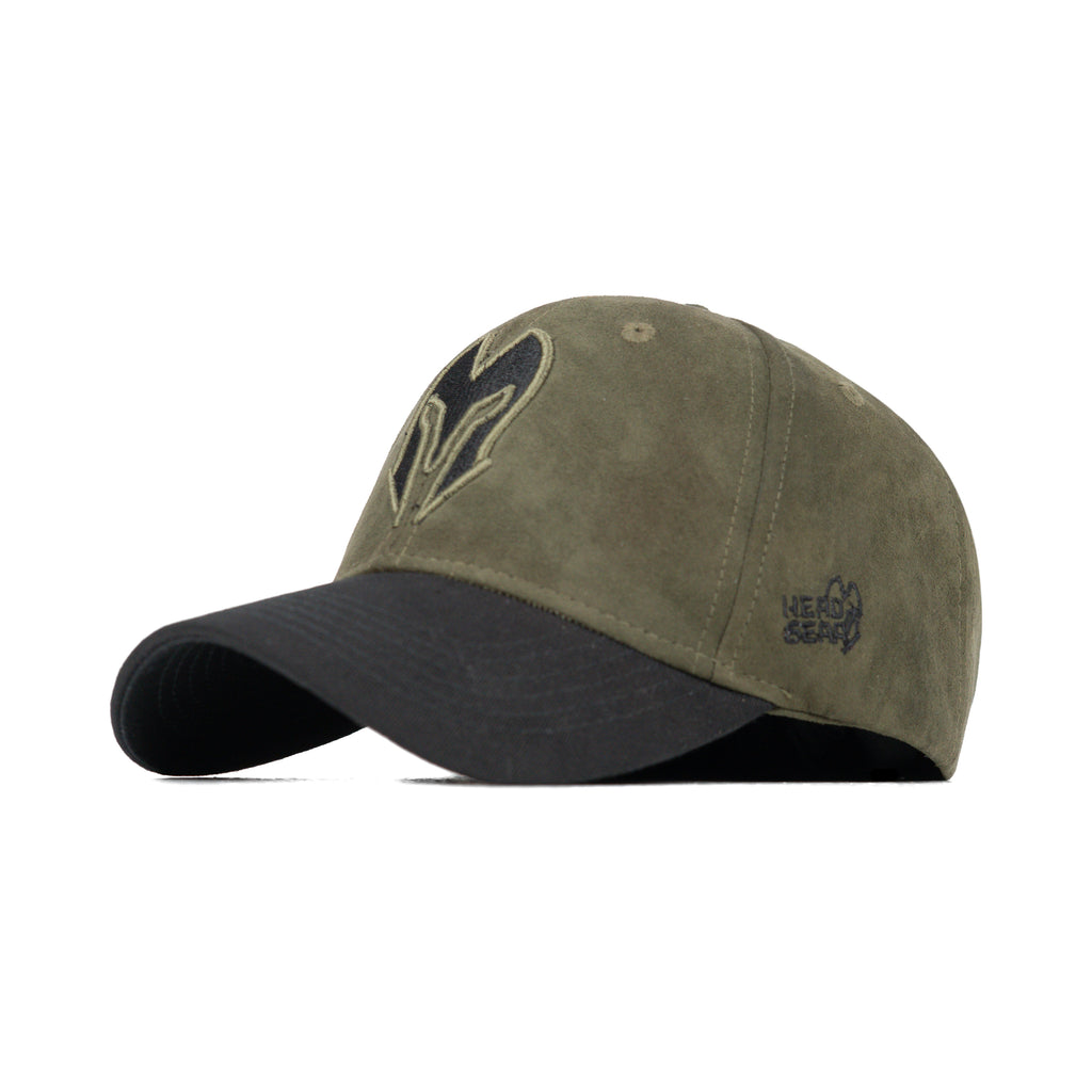 HEAD GEAR GREEN REDEFINED SUEDE CAP