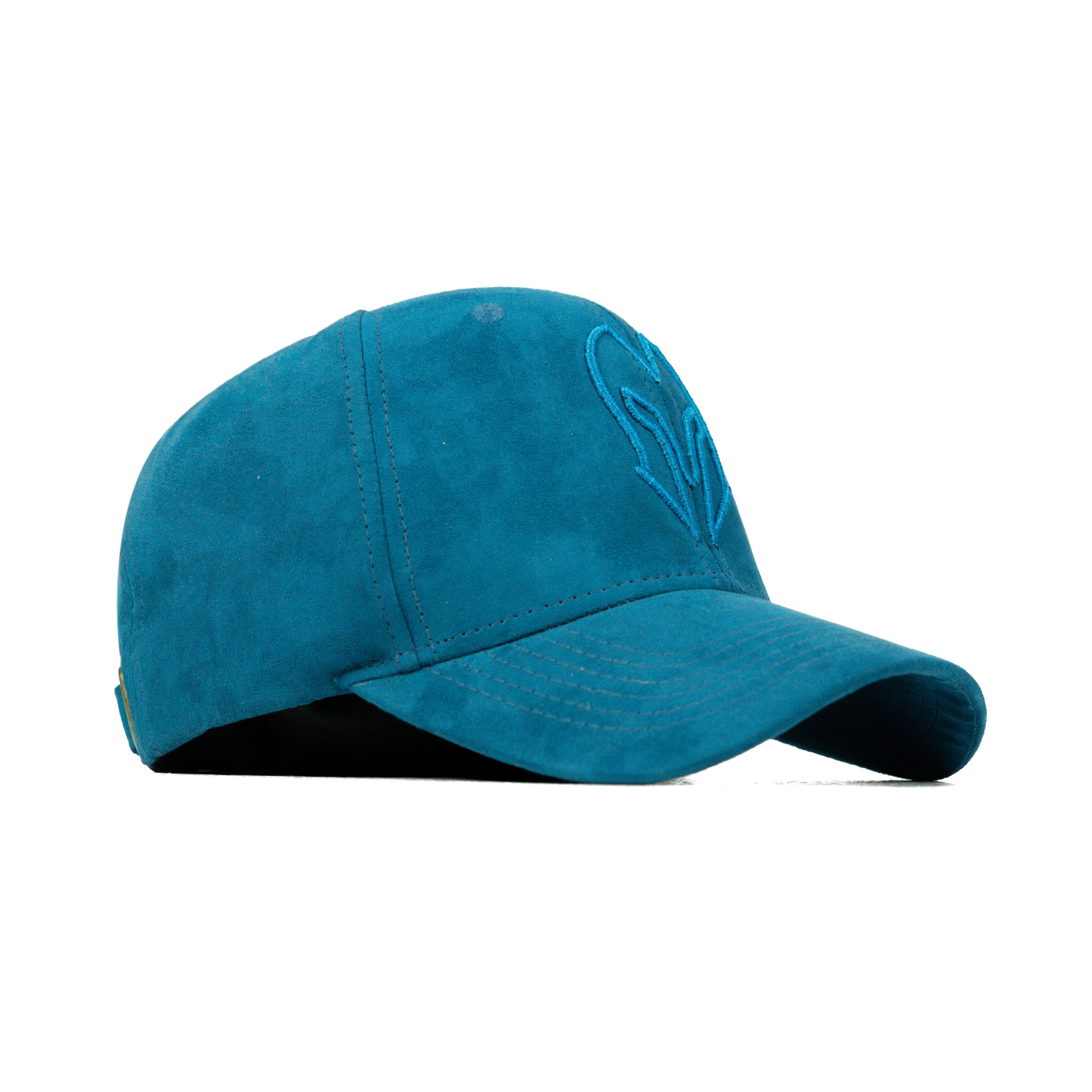 HEAD GEAR BLUE SUPER SUEDE CAP