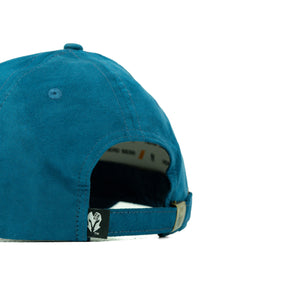 HEAD GEAR BLUE SUPER SUEDE CAP