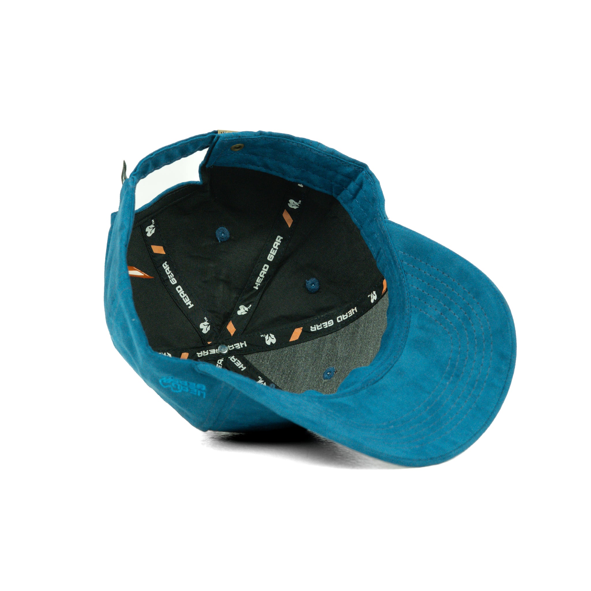HEAD GEAR BLUE SUPER SUEDE CAP