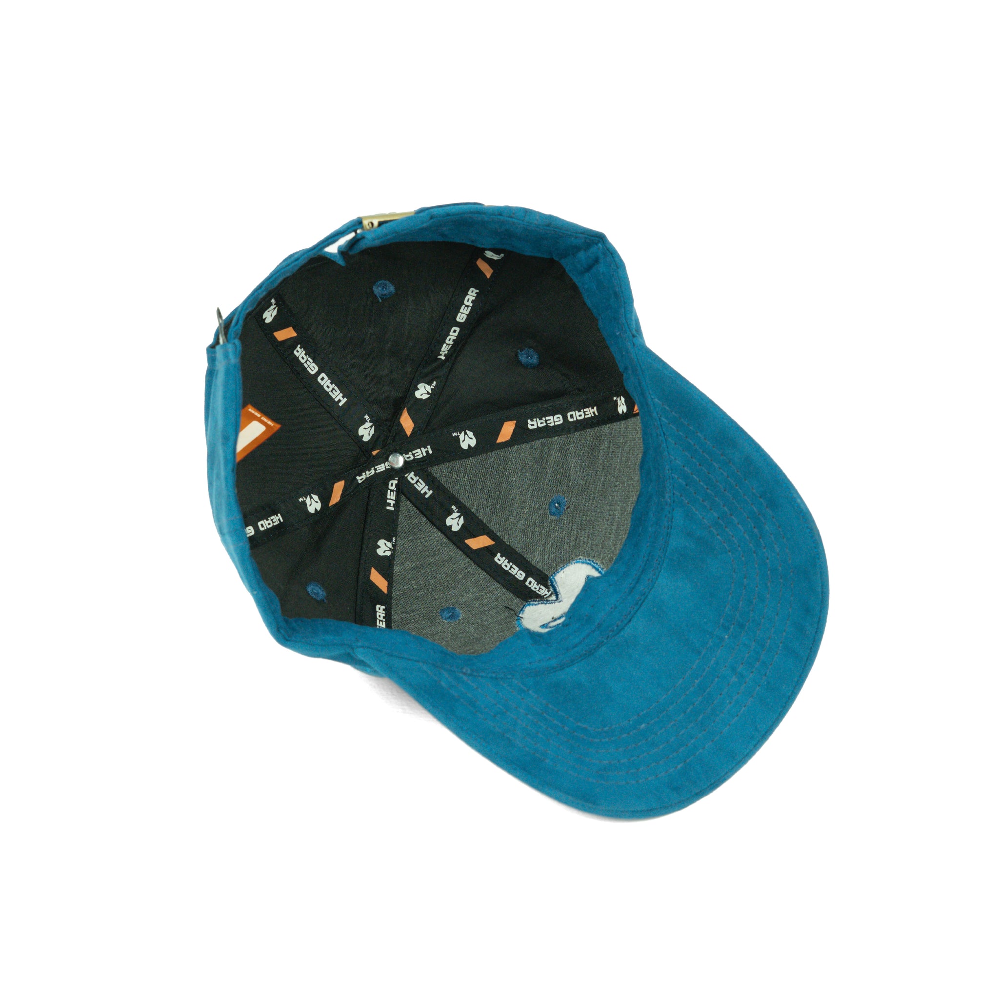 HEAD GEAR BLUE SUPER SUEDE CAP