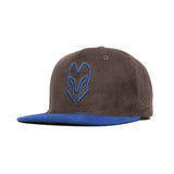 HEAD GEAR LOGO CHOCOLATE CORD FLAT VISOR CAP